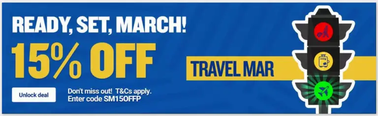 Ryanair promo for flights in March