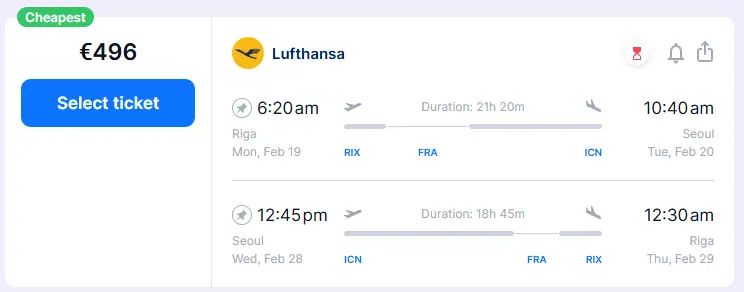 Lufthansa flights
