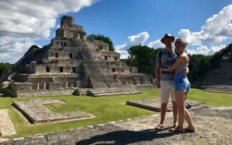 Oleg and Veronica in Yucatan